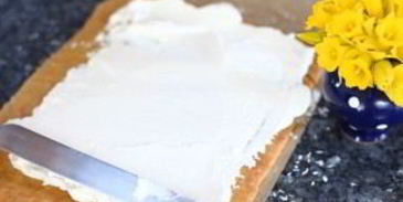 кокосово-медовый рулет