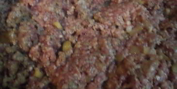 конвертики из слоеного теста с начинкой из мясного фарша и феты