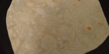 армянский лаваш на сковороде