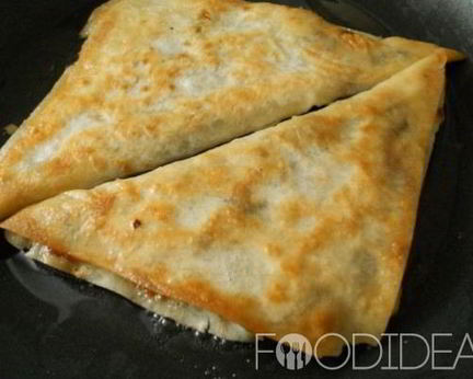 Горячая закуска из лаваша