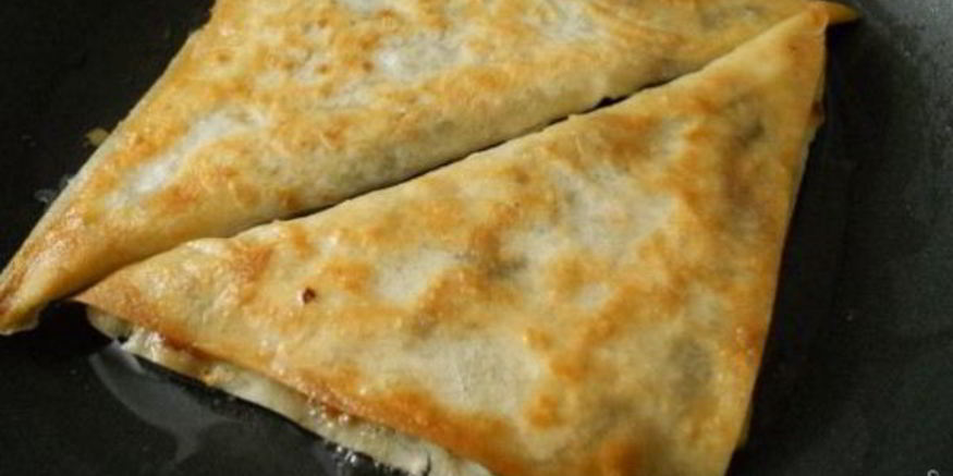 Рецепт горячей закуски из лаваша