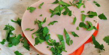 горячая закуска в лаваше ека