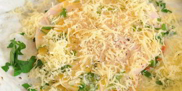 горячая закуска в лаваше ека