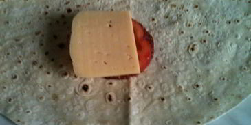 хрустящие конвертики из армянского лаваша на завтрак