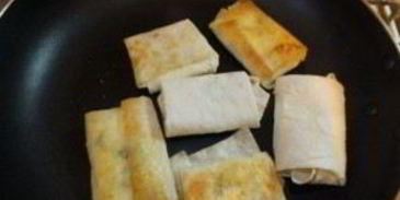 конвертики с творогом из лаваша