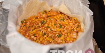 лаваш с фаршем