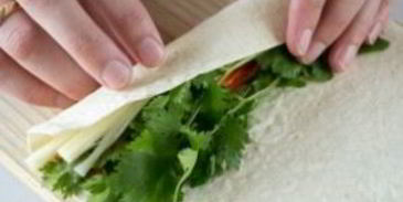 лаваш с кальмарами