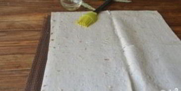 лаваш с картофельным пюре