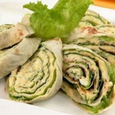 Лаваш с курицей и сыром