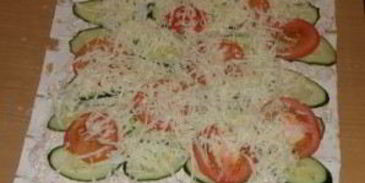 лаваш с курицей и сыром