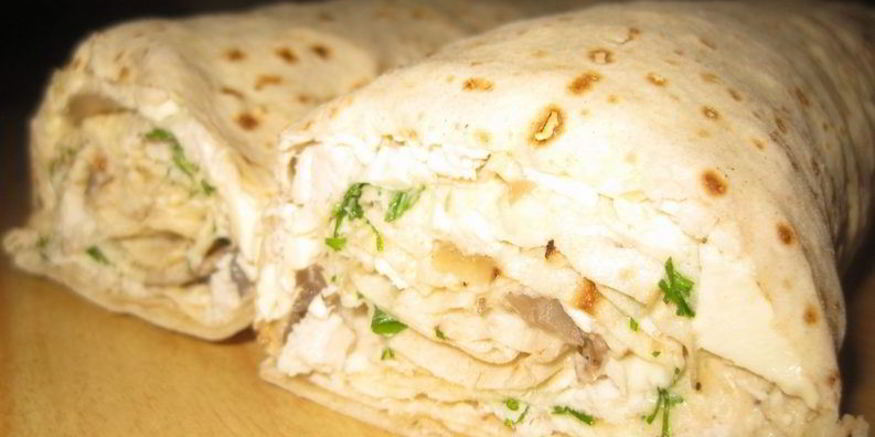 Рецепт лаваша с майонезом