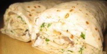 лаваш с майонезом