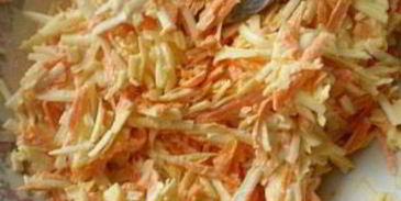 лаваш с морковкой и сыром