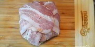 лаваш с начинкой в беконе