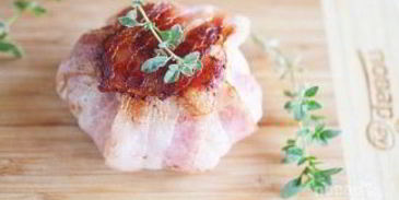 лаваш с начинкой в беконе