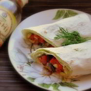 Рецепт Лаваша с овощной начинкой