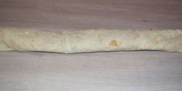 лаваш с рыбой и сыром