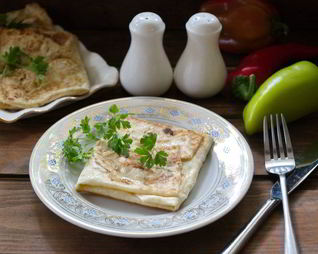 Лаваш в кляре