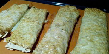 лаваш запеченный с сыром в духовке