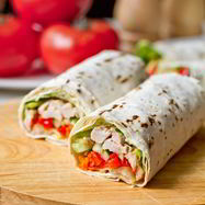 Рецепт Ролла из лаваша с курицей и овощами