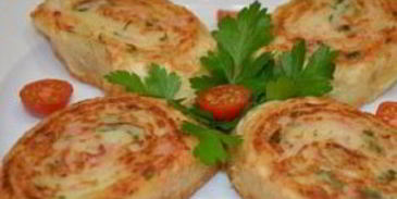 рулеты из лаваша с картошкой