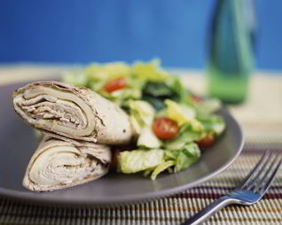 Рулеты из лаваша с плавленым сыром