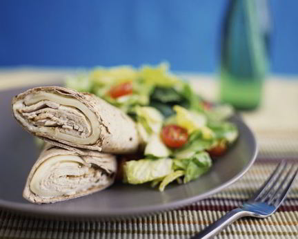 Рулеты из лаваша с плавленым сыром