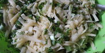 рулеты из лаваша с сыром и зеленью