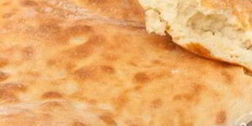 толстый лаваш без дрожжей