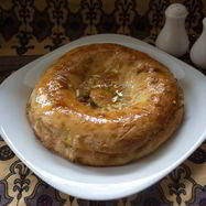 Рецепт Толстого лаваша с сыром и бужениной