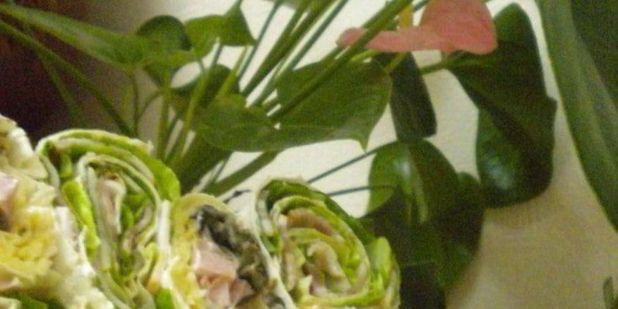 Рецепт закуски из лаваша