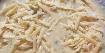 запеченный лаваш с сырами