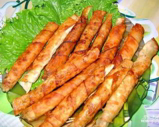 Жареный лаваш с сыром