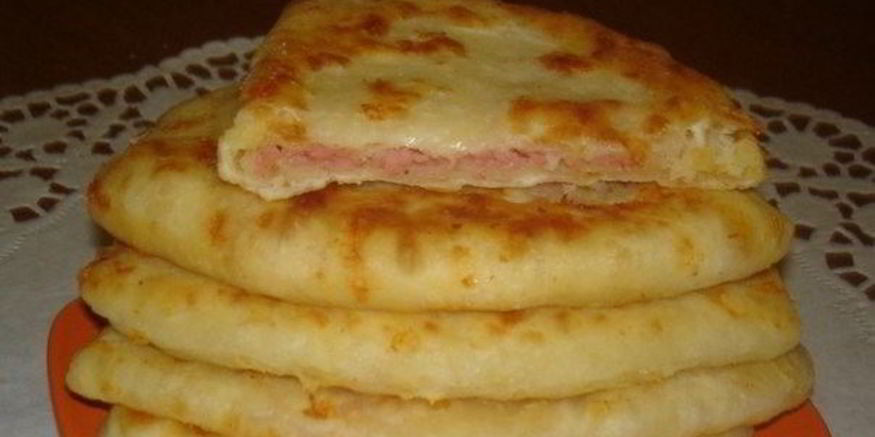 Рецепт быстрых сырных лепешек