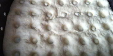 фокачча с жареным луком