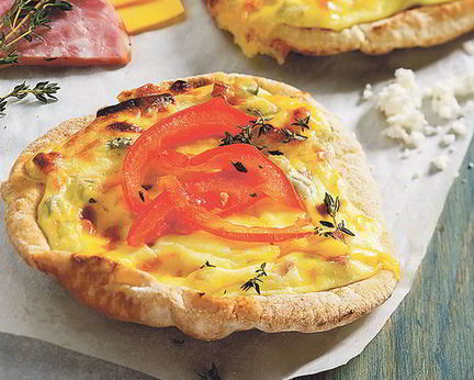 Горячие лепешки два сыра