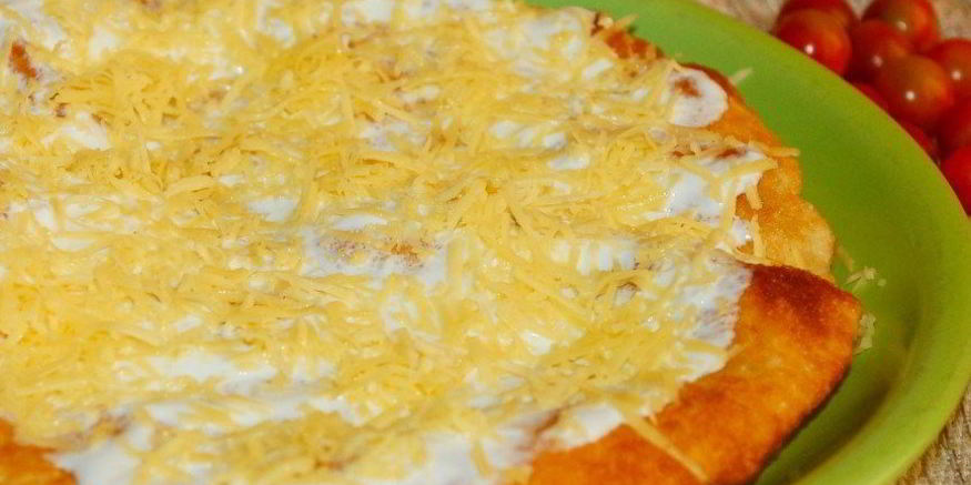 Рецепт лангоша — венгерской лепешки