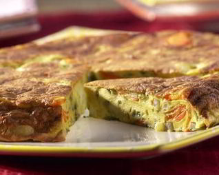 Лепешка из кольраби и моркови