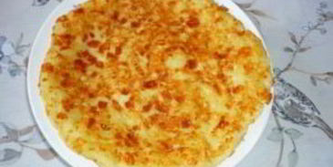 лепешка из сулугуни жареная