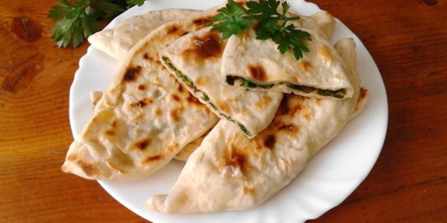 Рецепт лепешек армянских с зеленью