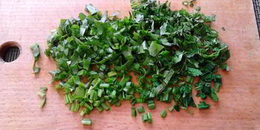 лепешки армянские с зеленью