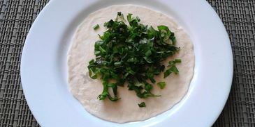 лепешки армянские с зеленью