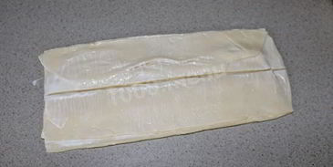 лепешки из слоеного теста катлама