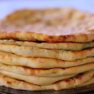 Рецепт Лепешек с сыром и зеленью