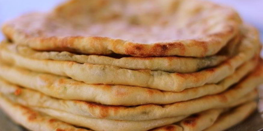 Рецепт лепешек с сыром и зеленью