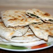 Рецепт Лепешек с зеленью на сковороде