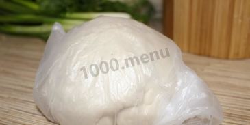 лепешки с зеленью на сковороде