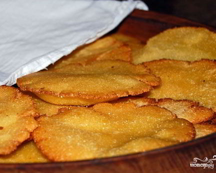 Лепешки в воке