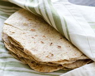 Мексиканская лепешка тортилья