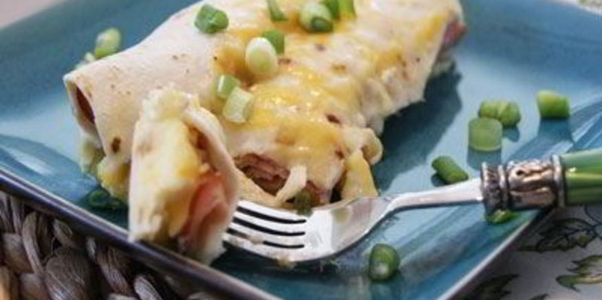 Рецепт питы с ветчиной